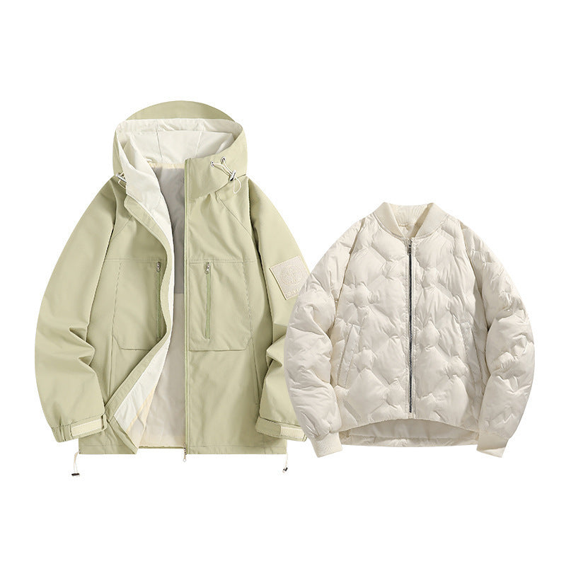 Damen Multifunktionale Übergangsjacke mit abnehmbarer Innenjacke Echo Archiv