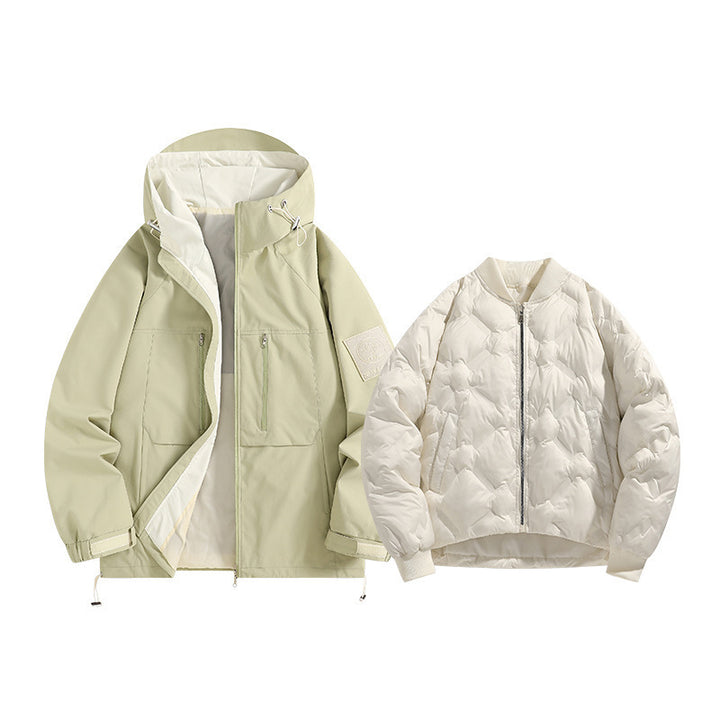 Damen Multifunktionale Übergangsjacke mit abnehmbarer Innenjacke Echo Archiv