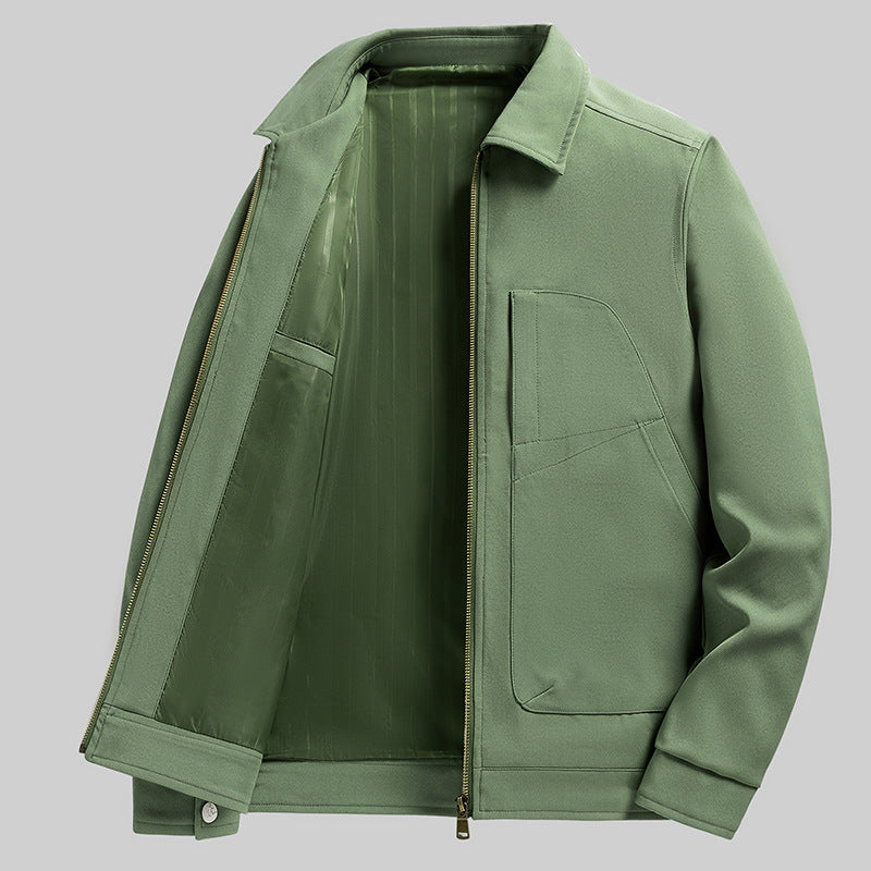 Herren lässige Freizeitjacke mit praktischen Taschen Echoarchiv