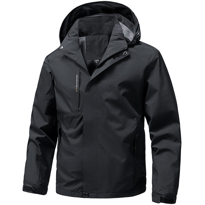 Herren Funktionsjacke mit abnehmbarer Kapuze Echo Archiv