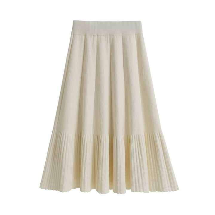 Damen Plissierter Maxi-Rock mit stylishen Falten Echo Archiv