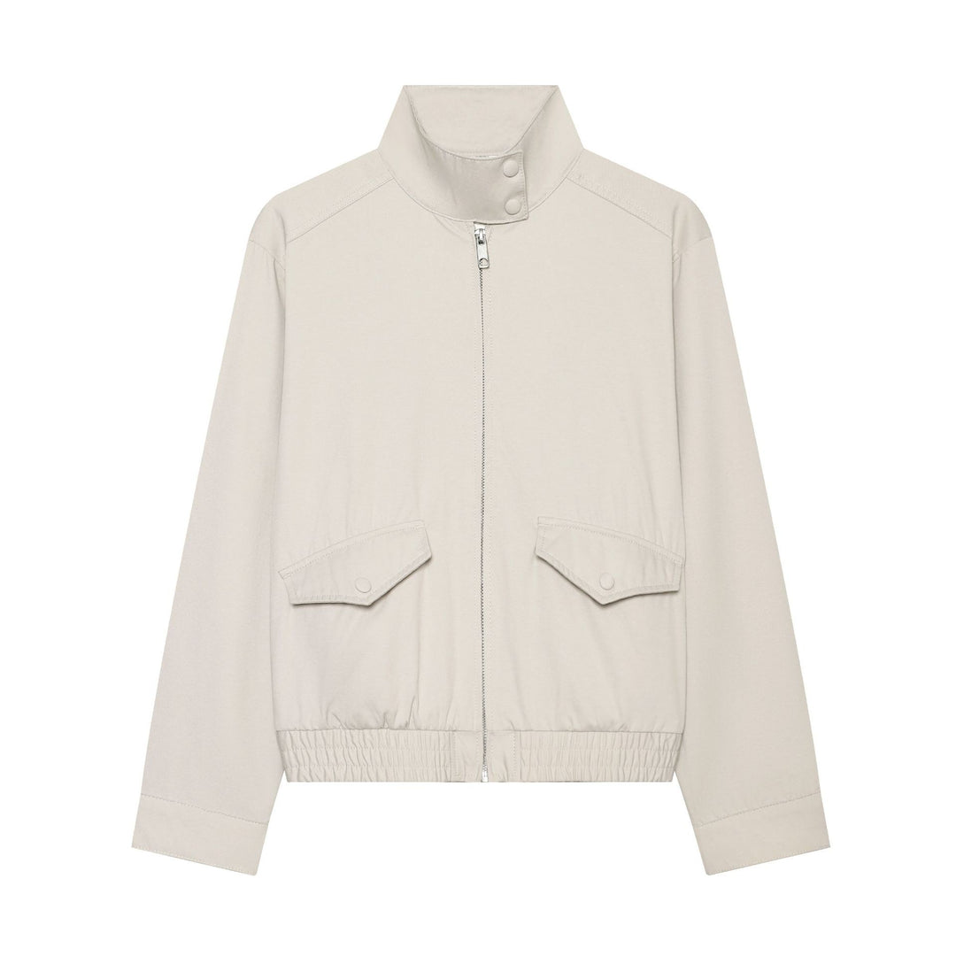 Damen Kurzblousonjacke mit Stehkragen und Utility‑Taschen Echo Archiv