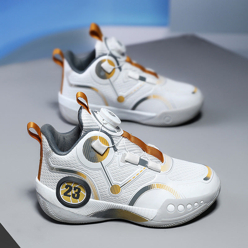 Herren Sportlicher Basketball-Low-Top mit BOA-Verschluss und gedämpfter Cupsohle – Norré
