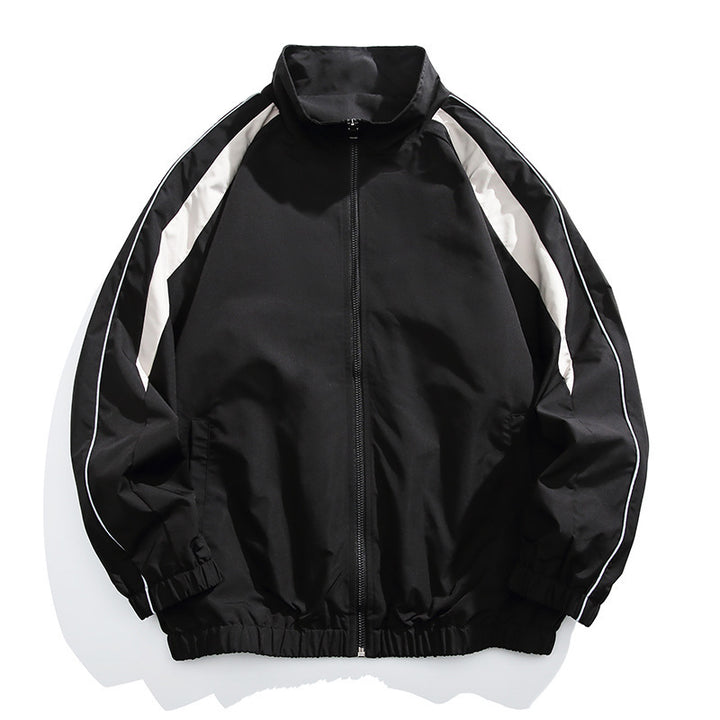 Herren Sportliche Übergangsjacke mit hohem Kragen und elastischer Taille Echo Archiv