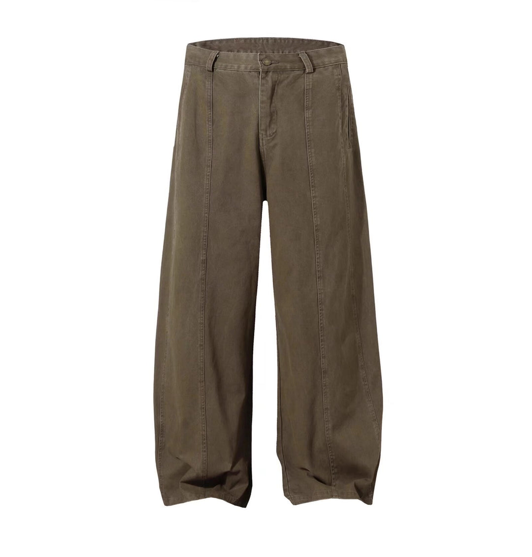 Damen Weitgeschnittene Stoffhose Echoarchiv