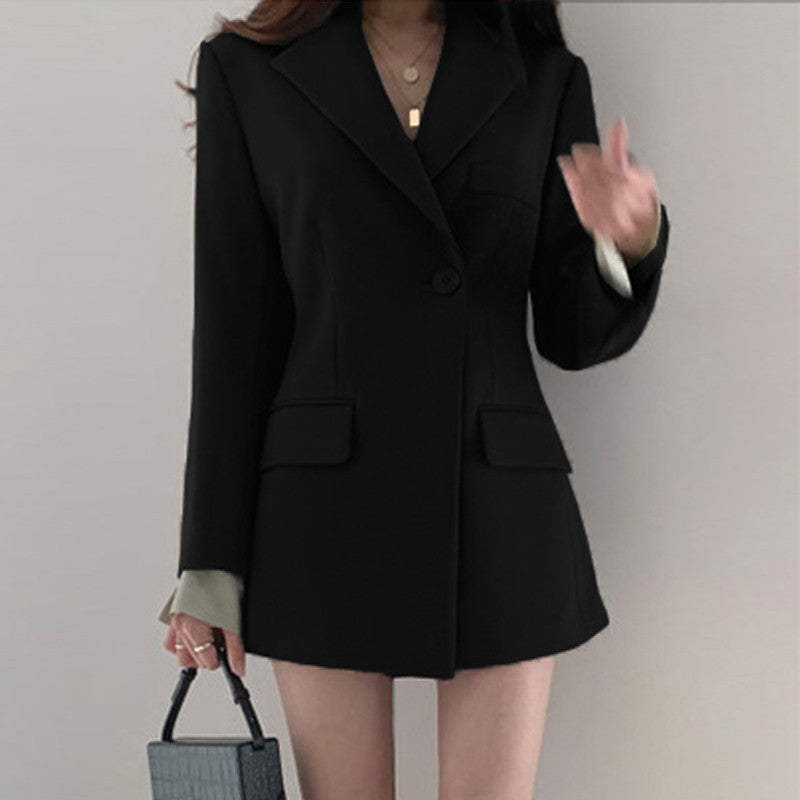 Damen Eleganter Kurzblazer mit Schalkragen Echo Archiv