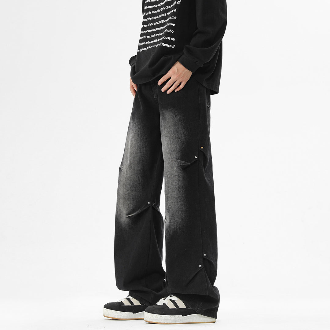 Herren baggy Jeanshose mit lässigem Schnitt und praktischen Taschen Echoarchiv