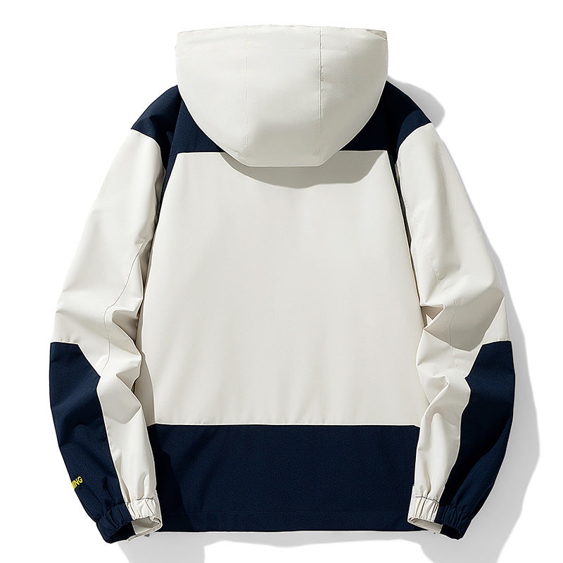 Herren Technische Outdoorjacke mit verstellbarem Kapuzenkragen Echo Archiv