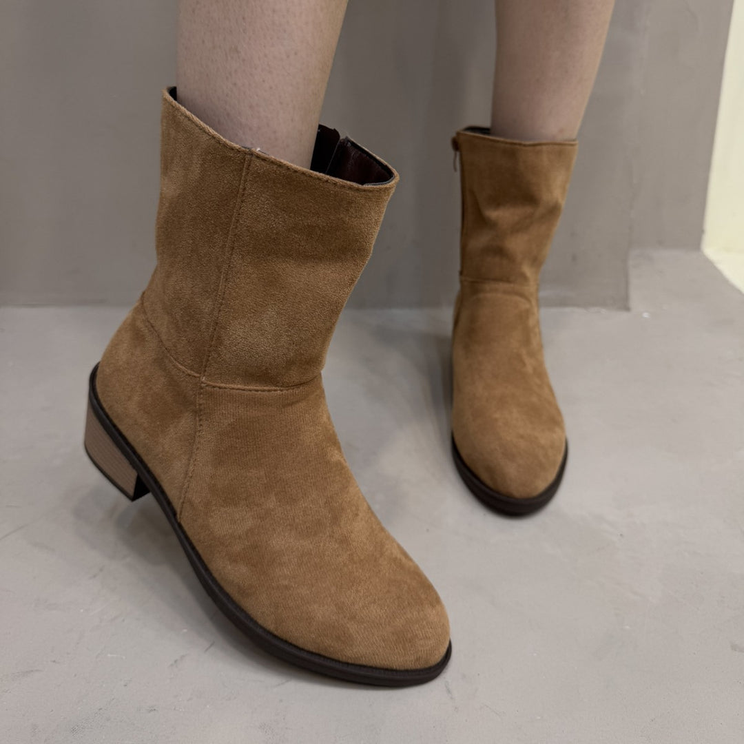 Damen Elegante Stiefeletten mit Blockabsatz Echo Archiv