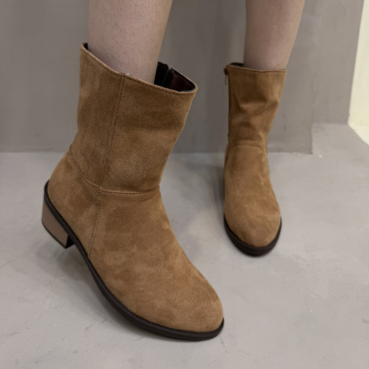 Damen Elegante Stiefeletten mit Blockabsatz Echo Archiv