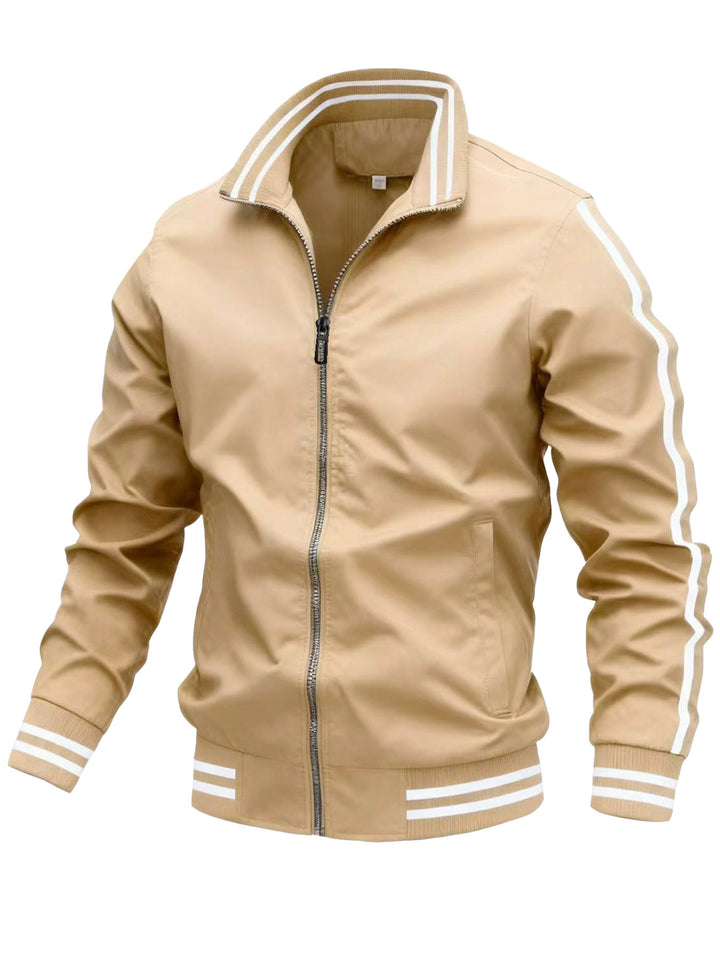 Herren Modische Bomberjacke Echo Archiv