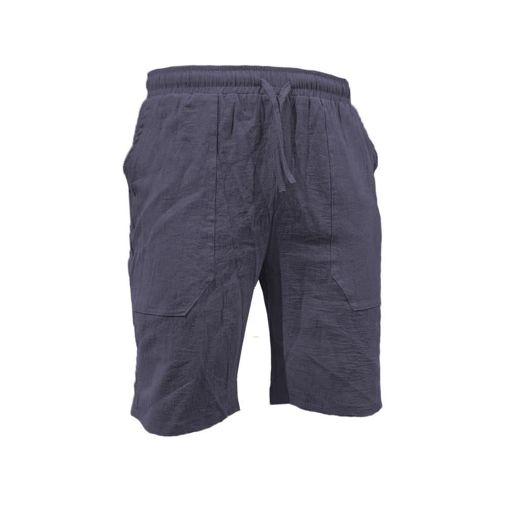 Herren lässige Freizeit-Shorts mit praktischen Seitentaschen und elastischem Bund Echoarchiv