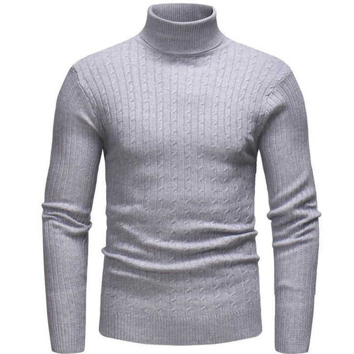 Herren feinstrick Rollkragenpullover Echoarchiv