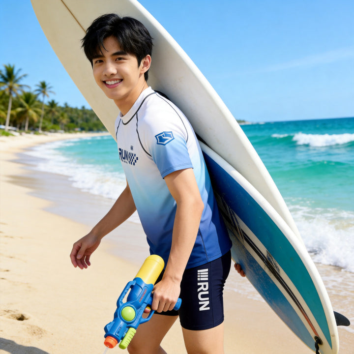 Jungen Surfshirt mit UV-Schutz Echo Archiv