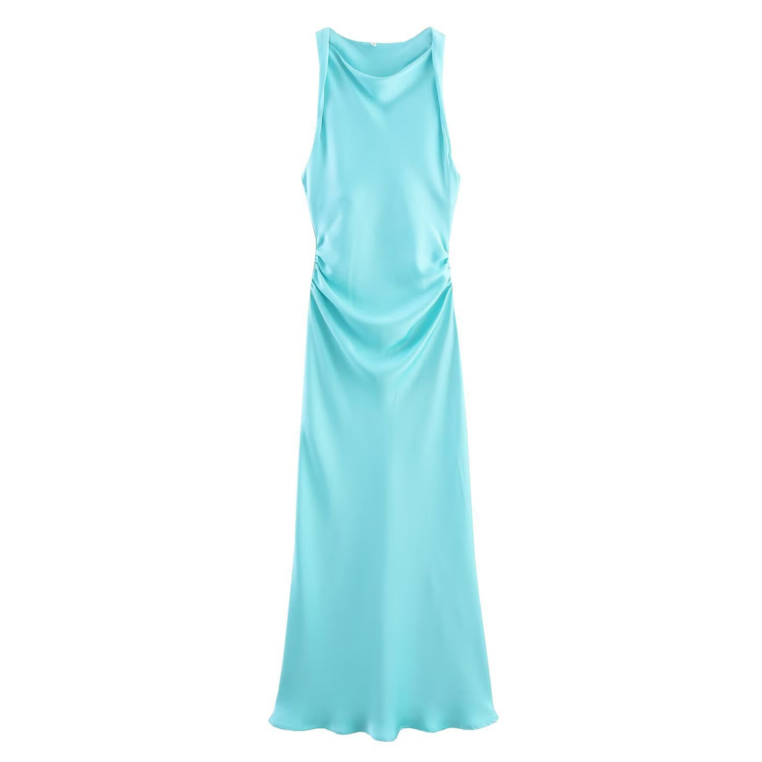 Damen elegantes Sommerkleid mit fließendem Schnitt und charmanten Rüschendetails Echo Archiv