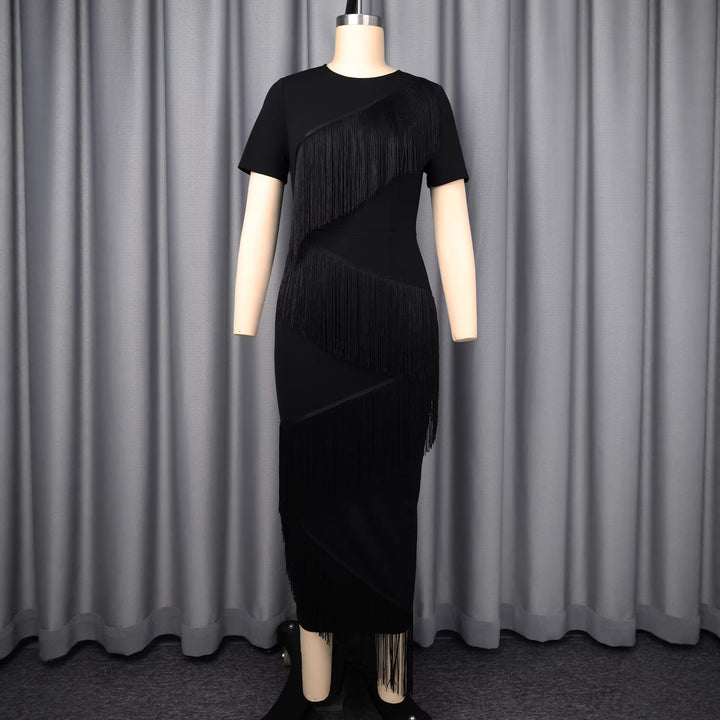 Damen Kleid mit Fransen-Detail Echo Archiv