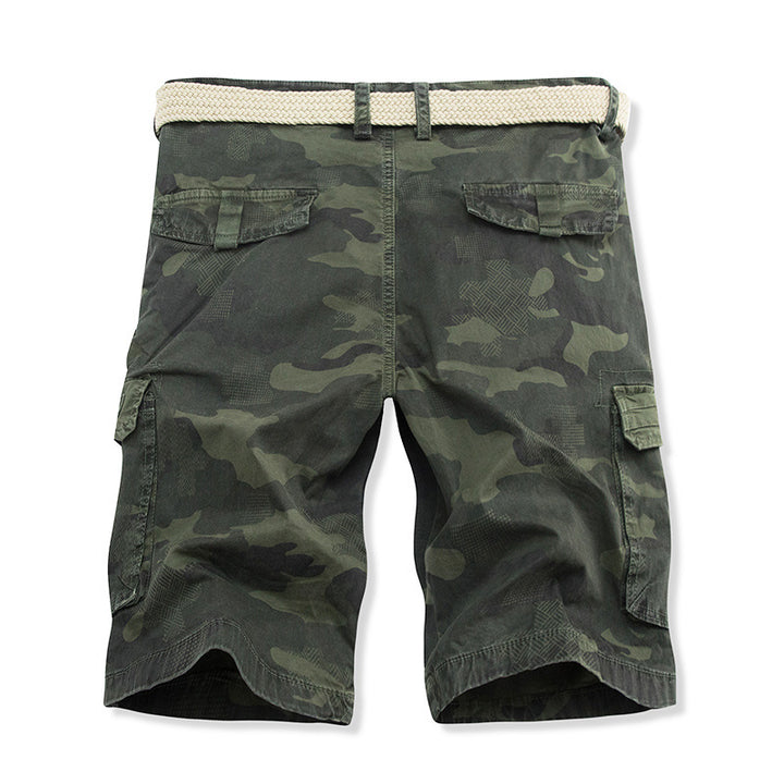 Herren Cargo-Shorts mit mehreren praktischen Taschen und verstellbarem Kordelzug Echoarchiv