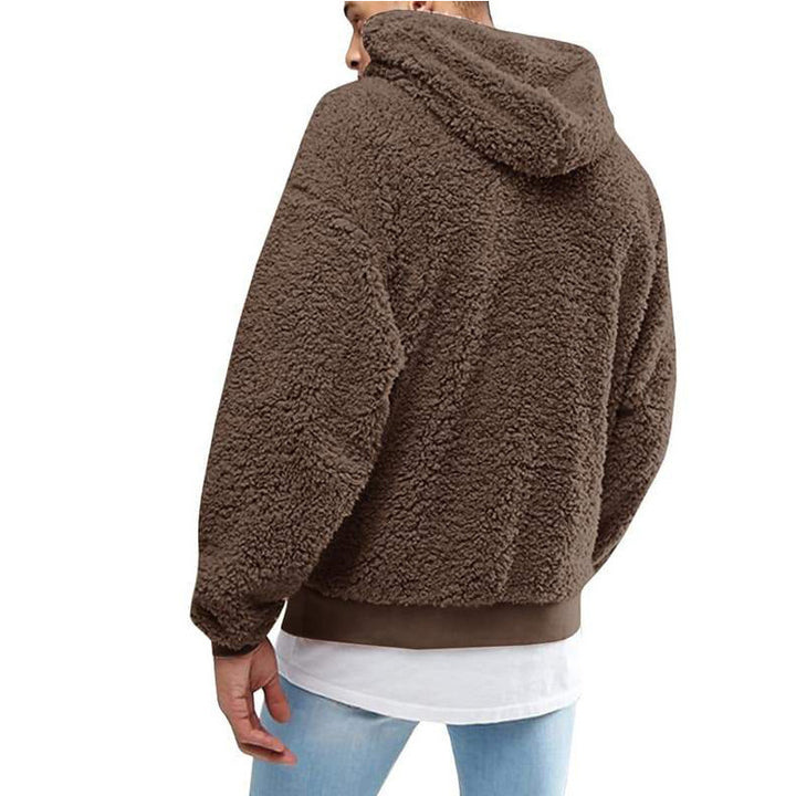 Herren Kapuzenpullover aus weichem Teddy-Fleece Echoarchiv