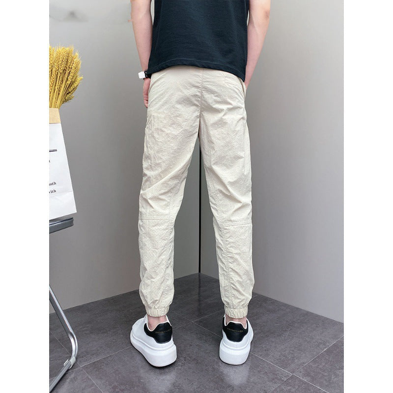 Herren Lässige Fitness-Hose mit elastischem Bund Echoarchiv