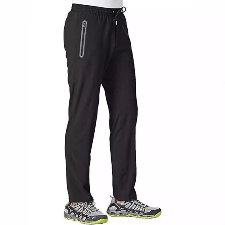 Herren Sportliche Freizeit-Hose mit seitlichen Reißverschlusstaschen Echoarchiv