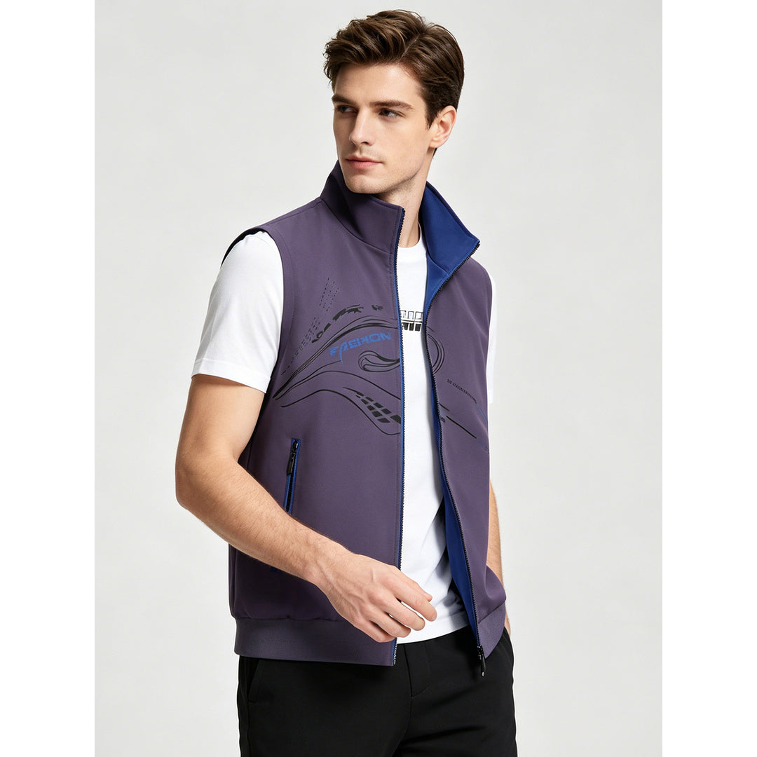 Herren Sportliche High-Performance Weste Echo Archiv