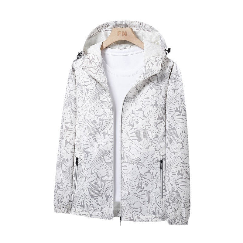 Herren Leichte Outdoor-Jacke mit Kapuze Echo Archiv