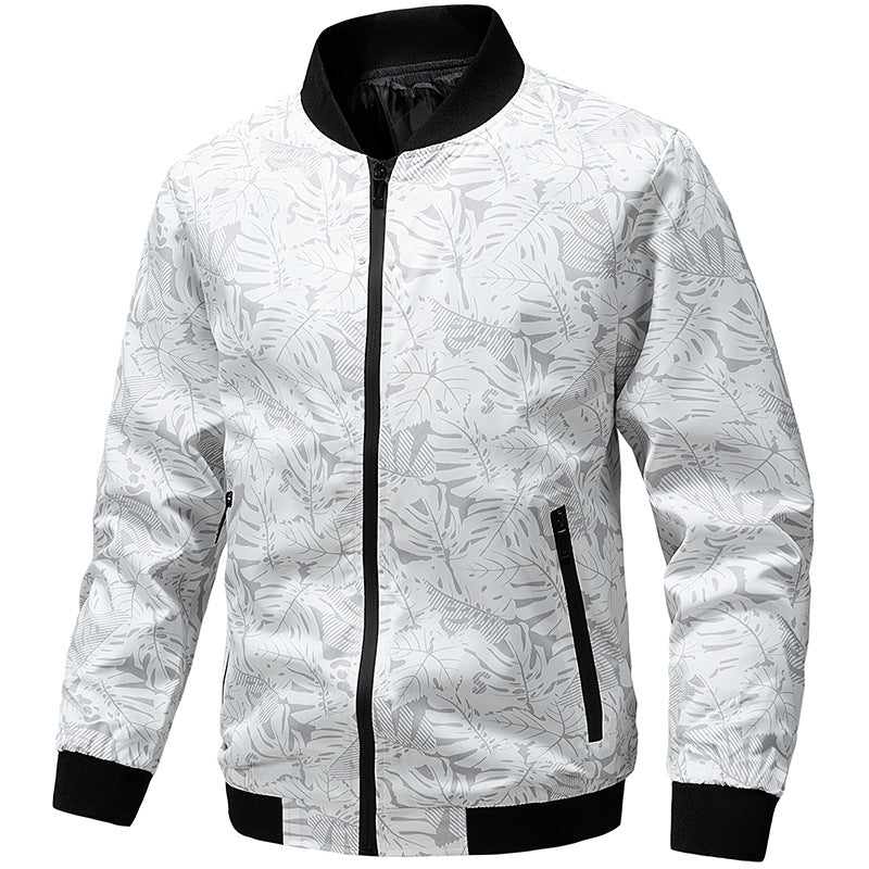 Herren Leichte und atmungsaktive Bomberjacke Echo Archiv