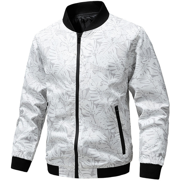Herren Leichte und atmungsaktive Bomberjacke Echo Archiv