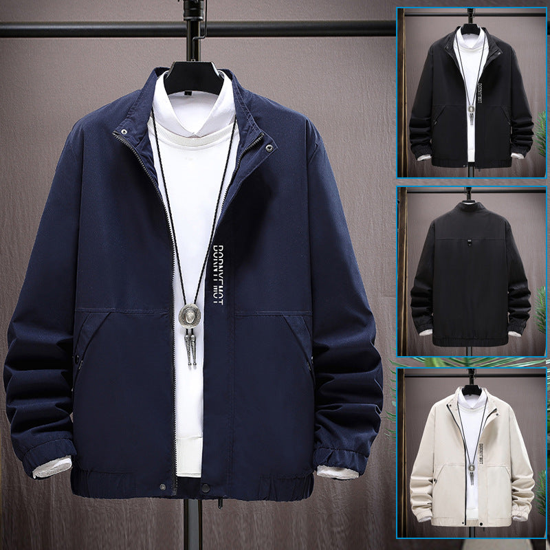 Herren leichte Übergangsjacke mit atmungsaktiven Eigenschaften und praktischen Taschen Echoarchiv