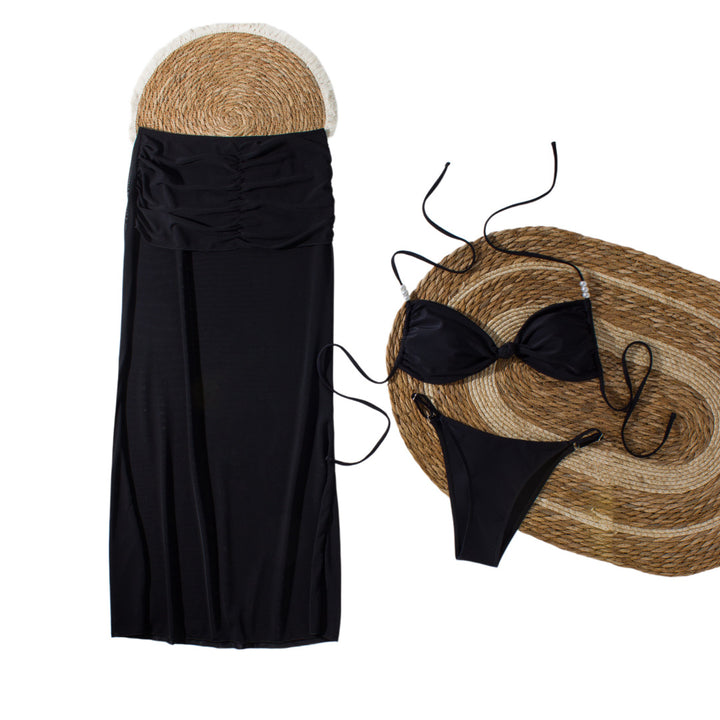 Damen Bikiniset mit elegantem Wickelrock Echo Archiv