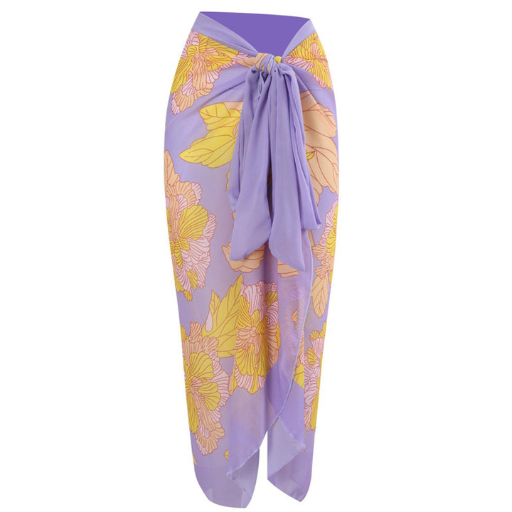 Damen Maxirock mit floralem Design Echo Archiv