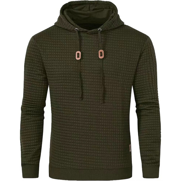 Herren Kapuzensweater mit strukturiertem Design Echoarchiv