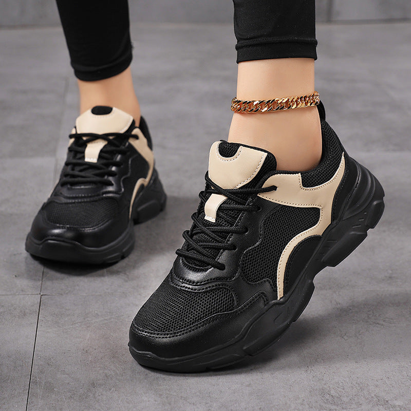 Damen nan moderner Komfort-Sneaker im Retro-Look mit atmungsaktivem Mesh, gepolsterter Ferse und profiliertem Leichtsohlenaufbau Echo Archiv
