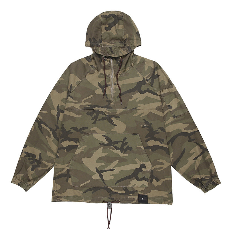Herren Cargoweatherjacke mit praktischen Taschen und Kordelzug Echoarchiv