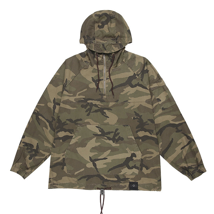 Herren Cargoweatherjacke mit praktischen Taschen und Kordelzug Echoarchiv