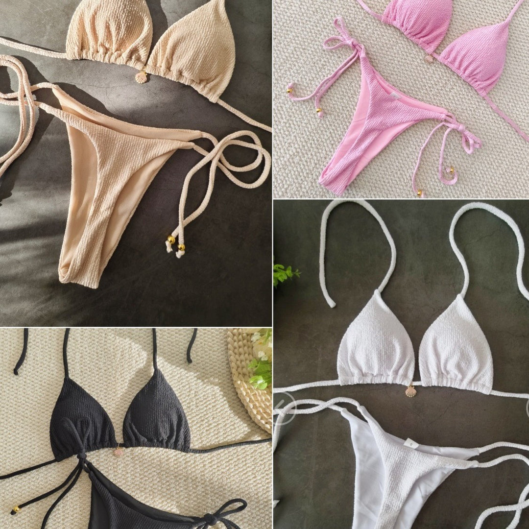 Damen Triangel-Bikini mit raffinierten Schnürdetails Echo Archiv
