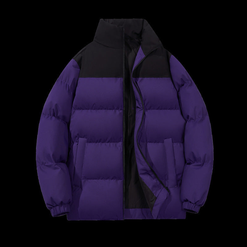 Herren isolierte Pufferjacke mit hochschließendem Kragen Echoarchiv