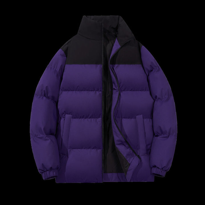 Herren isolierte Pufferjacke mit hochschließendem Kragen Echoarchiv