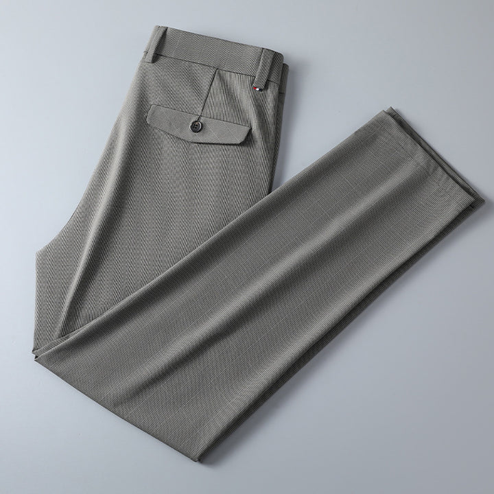 Herren eleganter Anzughose mit feinem Strukturdesign Echoarchiv