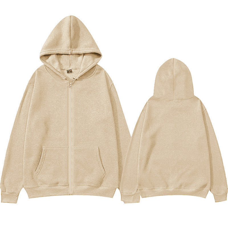 Unisex Zip-Hoodie mit robustem Metallreißverschluss, angerauter Fleece-Innenseite, geteilten Eingrifftaschen und verstärkten Nähten Echo Archiv