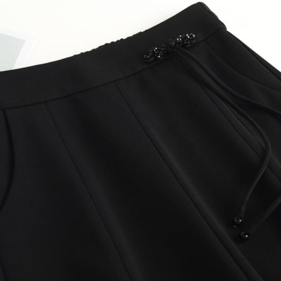 Damen Eleganter Maxirock mit hochfließendem Schnitt – Valéora