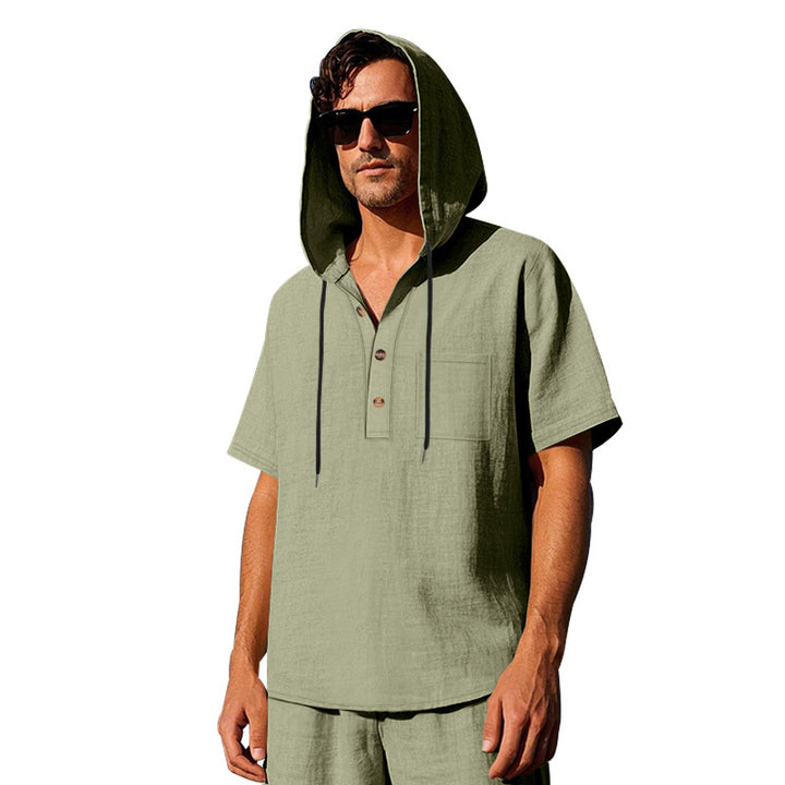 Herren lässiges Kapuzenshirt Echoarchiv