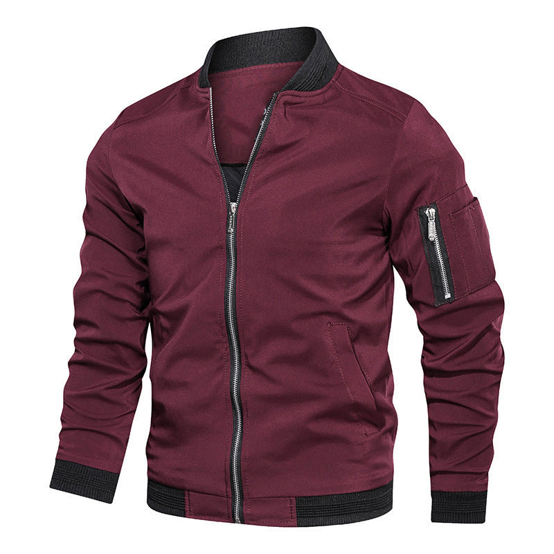 Herren leichtgewichtige Bomberjacke Echoarchiv