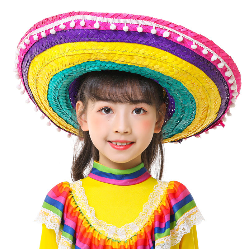 Mädchen Tracht Kleid mit buntem Saum Echo Archiv