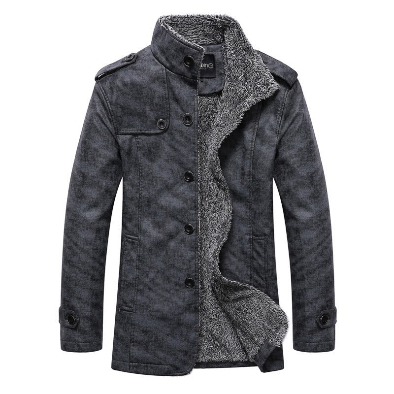 Herren modische Winterjacke mit kuscheligem Innenfutter Echoarchiv