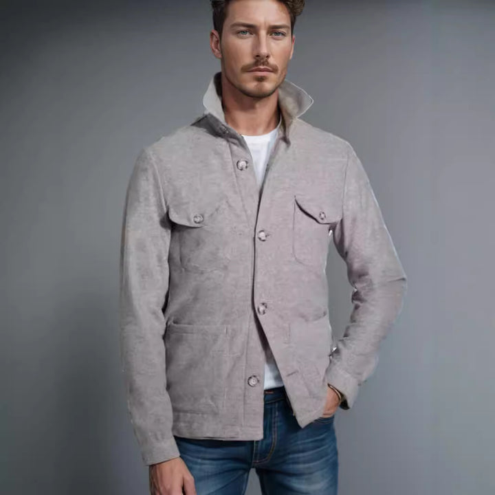 Herren modische Outdoor Jacke mit praktischen Taschen Echoarchiv