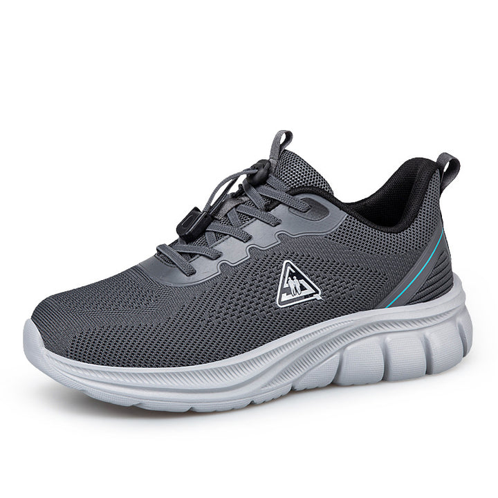 Damen nan leichter atmungsaktiver Strick-Walking-Sneaker mit Schnellzugverschluss und ergonomischer EVA-Dämpfung Echo Archiv