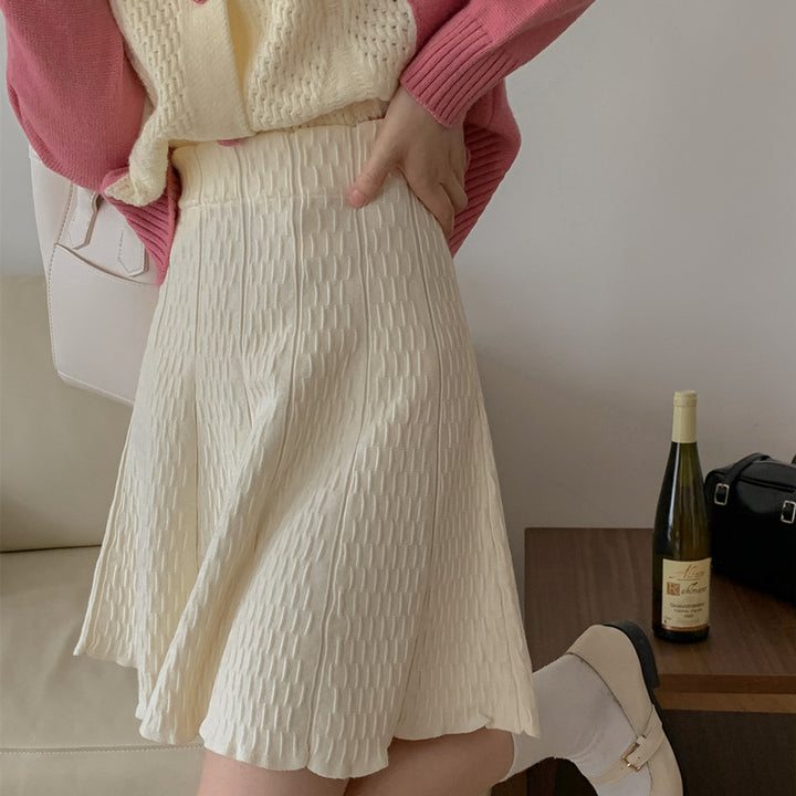 Damen Strick-Midikleid mit strukturiertem Design Echo Archiv