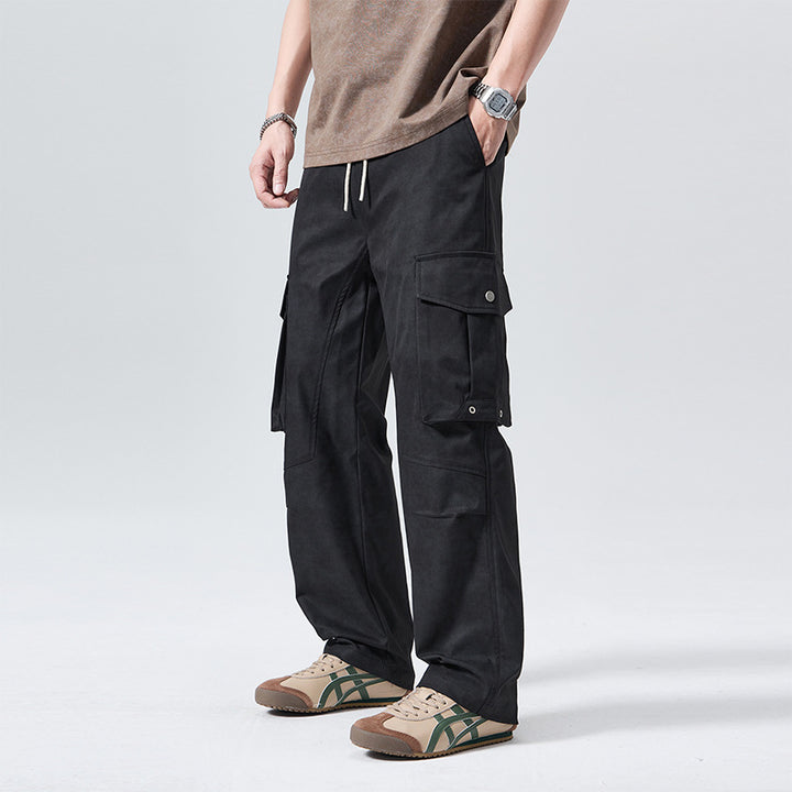 Herren Cargo-Hose mit multifunktionalen Taschen und lässigem Schnitt Echoarchiv
