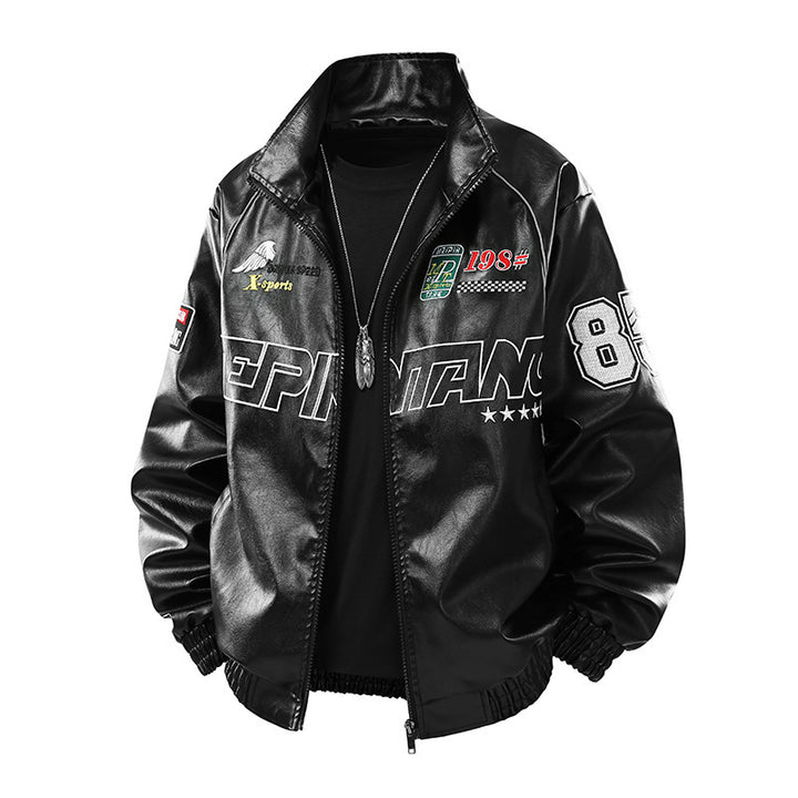 Herren Modische Sportjacke mit Steppdetails Echo Archiv
